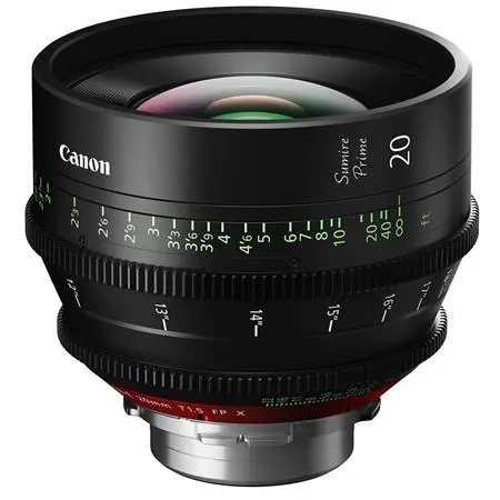 Canon SUMIRE PRIME CN-E20mm T1.5 FP X PL Mount Cine Optikk 
