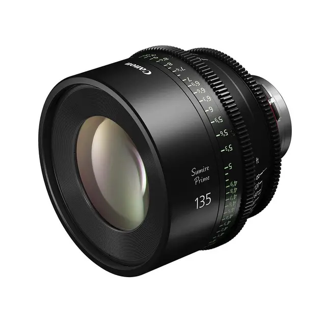 Canon SUMIRE PRIME CN-E135mm T2.2 FP X PL Mount Cine Optikk 