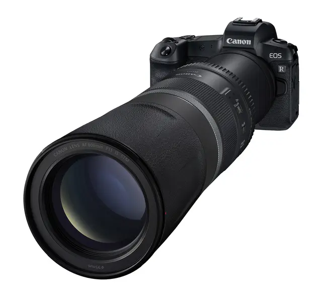 Canon RF 800mm f/11 IS STM 95mm filter, Fast blender 11 