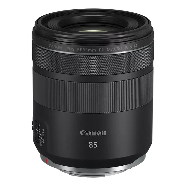 Canon RF 85mm f/2 Macro IS STM Makro 0,5x Forstørrelse (1:2) 