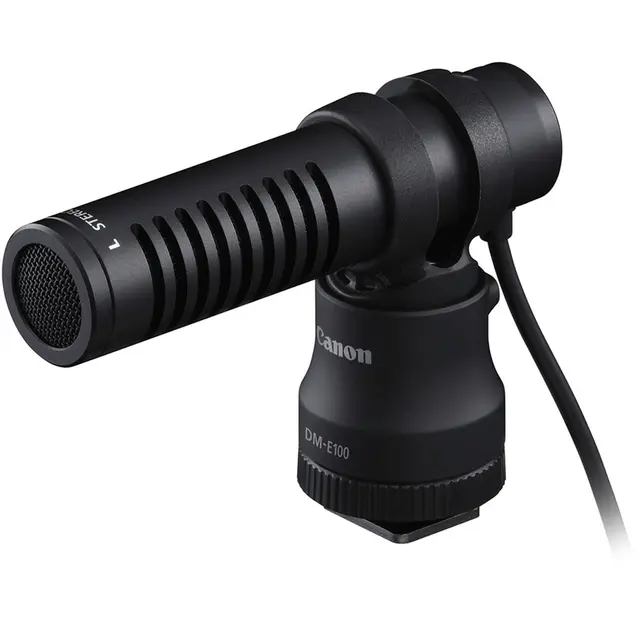 Canon Mikrofon DM-E100 ekstern mikrofon med en 3,5 mm plugg 