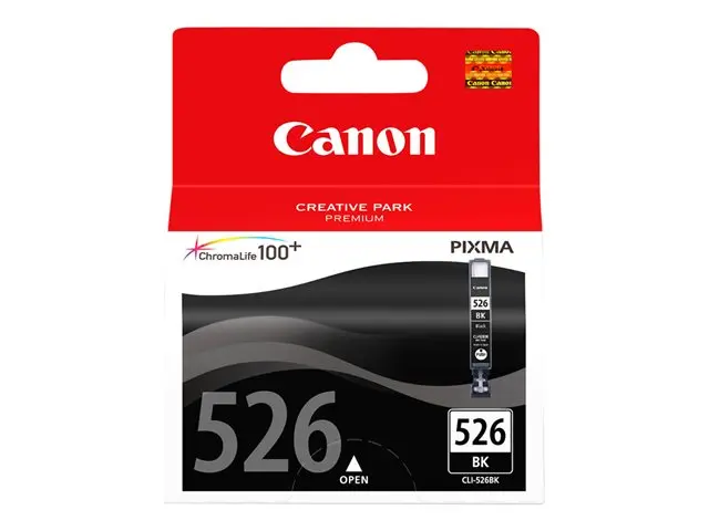 Canon Blekk CLI-526 BK ink black Til Pixma MG6150 og 8150 