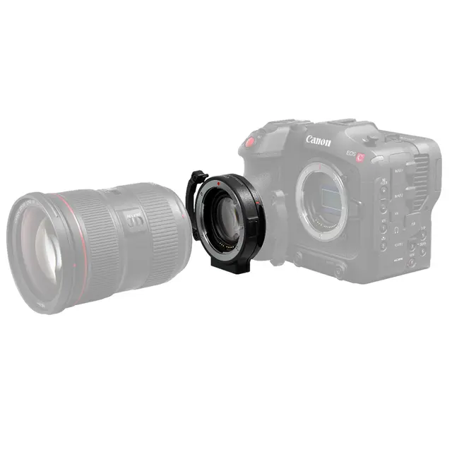 Canon Mount Adapter EF-EOS R 0.71x RF-EF EF-objektiver til RF-mount kamera 