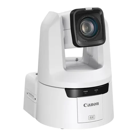 Canon CR-N500 4K NDI PTZ Kamera 15x Optisk zoom. Hvit.