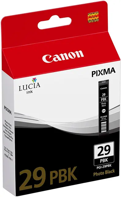 Canon PGI-29PBK Blekk Photo Svart Til Pixma Pro-1 