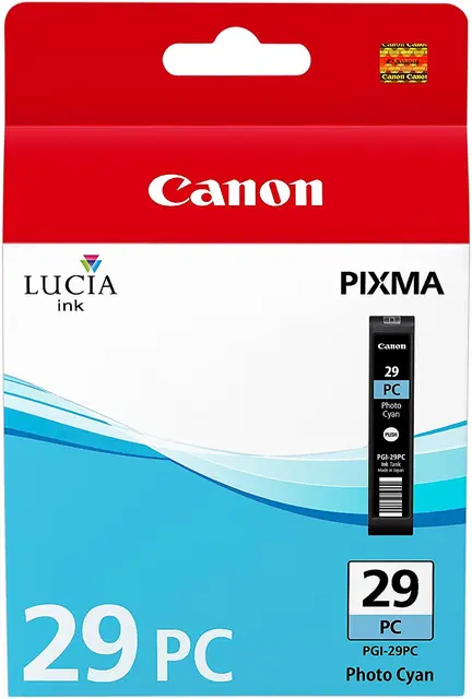 Canon PGI-29PC blekk Photo-Cyan Til Pixma Pro-1 