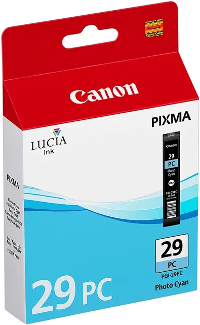 Canon PGI-29PC blekk Photo-Cyan Til Pixma Pro-1 