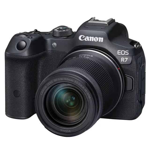 Canon EOS R7 m/RF-S 18-150mm F3.5-6.3 32,5 MP. APS-C. 