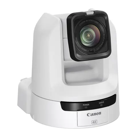 Canon CR-N300 4K NDI PTZ Kamera 20x Optisk zoom. Hvit.