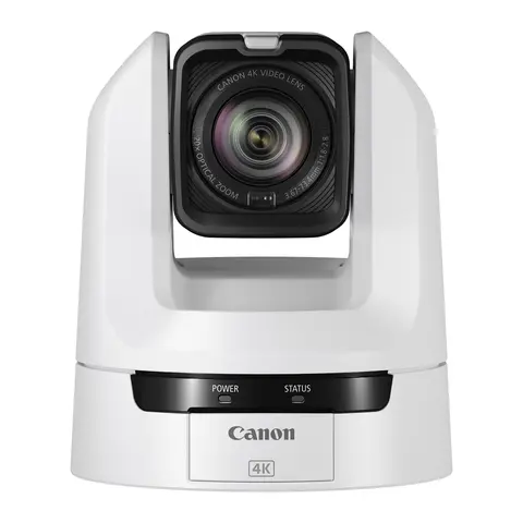 Canon CR-N300 4K NDI PTZ Kamera 20x Optisk zoom. Hvit.