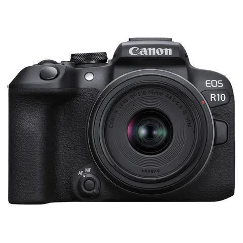 Canon EOS R10 m/RF-S 18-45mm f/4.5-6.3 24,2 MP. APS-C.