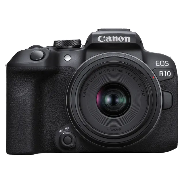 Canon EOS R10 m/RF-S 18-45mm F4.5-6.3 24,2 MP. APS-C. 
