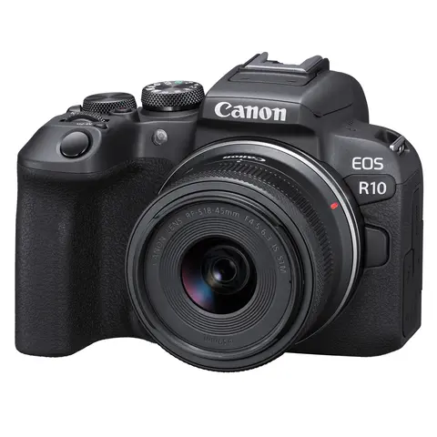 Canon EOS R10 m/RF-S 18-45mm f/4.5-6.3 24,2 MP. APS-C.