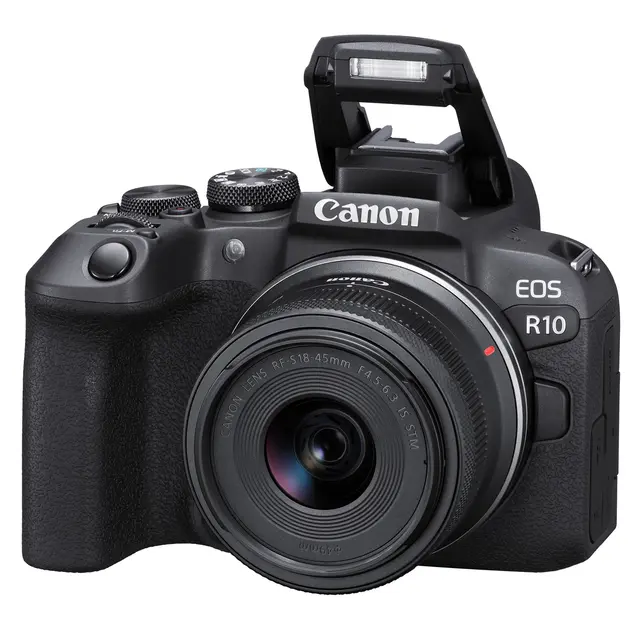 Canon EOS R10 m/RF-S 18-45mm F4.5-6.3 24,2 MP. APS-C. 