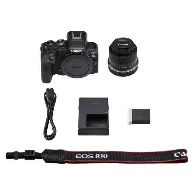 Canon EOS R10 m/RF-S 18-45mm F4.5-6.3 24,2 MP. APS-C. 