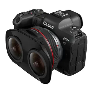Canon RF 5.2mm f/2.8L Dual Fisheye 180° VR-objektiv til EOS R5