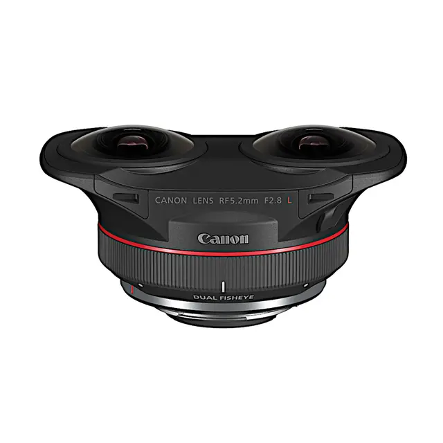 Canon RF 5.2mm f/2.8L Dual Fisheye 180° VR-objektiv til EOS R5 