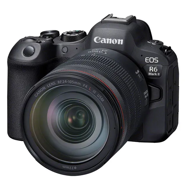 Canon EOS R6 Mark II m/24-105mm IS USM Kit med RF 24-105mm f/4 L IS USM 