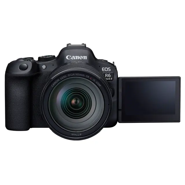 Canon EOS R6 Mark II m/24-105mm IS USM Kit med RF 24-105mm f/4 L IS USM 
