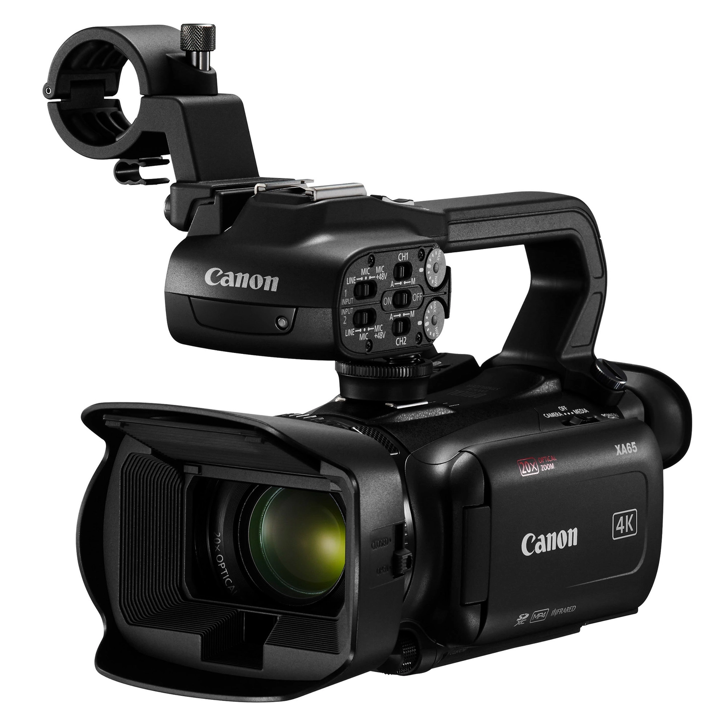Canon XA65 Videokamera UHD 4K30. 3G-SDI. 20x optisk zoom.1/2.3"