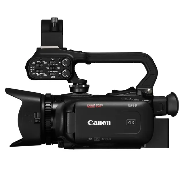 Canon XA65 Videokamera UHD 4K30. 3G-SDI. 20x optisk zoom. 