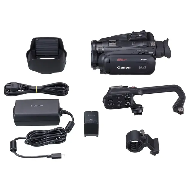Canon XA65 Videokamera UHD 4K30. 3G-SDI. 20x optisk zoom. 