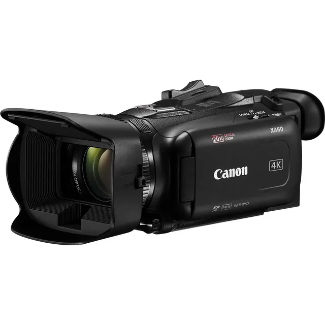 Canon XA60 Videokamera + ekstra Batteri UHD 4K30. 20x optisk zoom. 