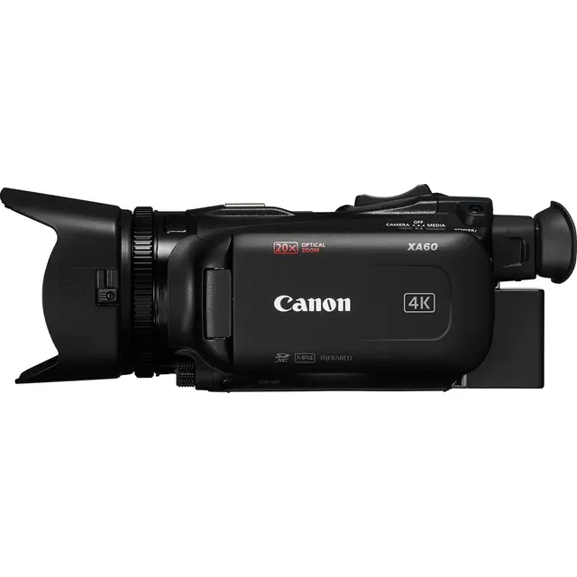 Canon XA60 Videokamera + ekstra Batteri UHD 4K30. 20x optisk zoom. 