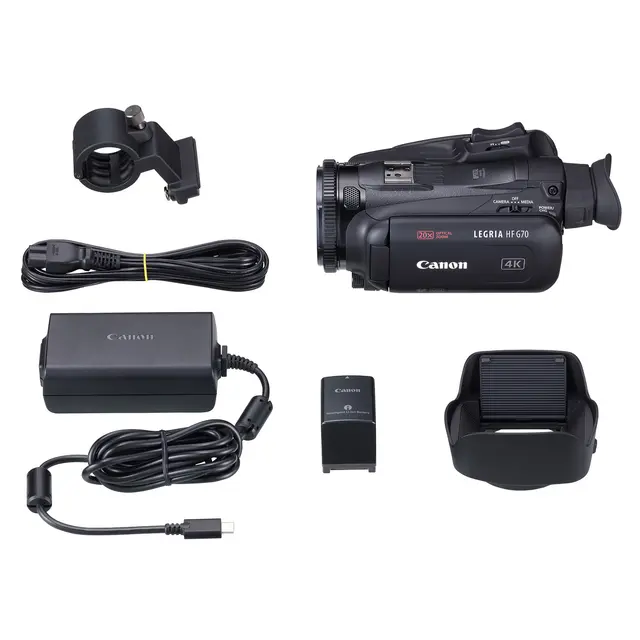 Canon Legria HF G70 Videokamera UHD 4K30. 20x optisk zoom 