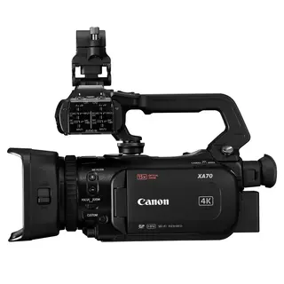 Canon XA70 Videokamera UHD 4K30. Dual Pixel AF. 15x zoom