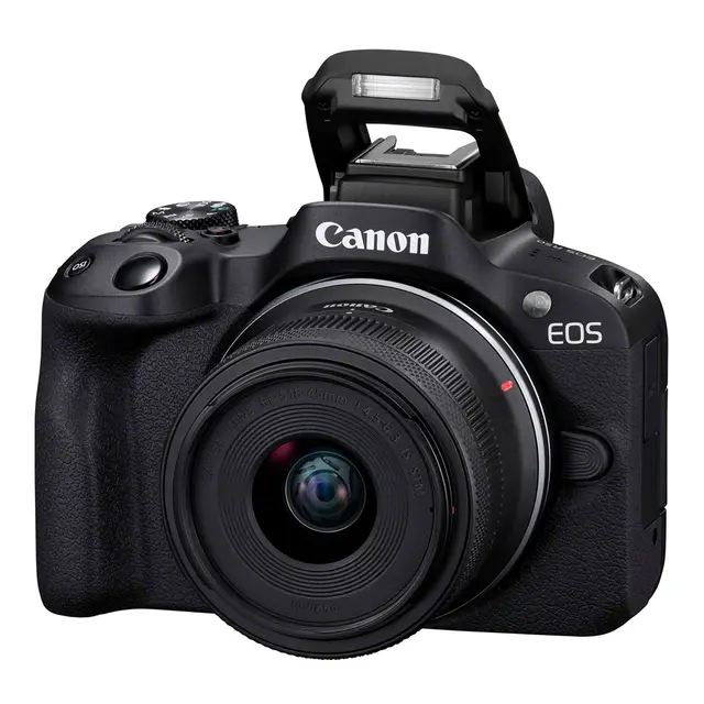 Canon EOS R50 + RF-S 18-45mm f4.5-6.3 IS 24,2 MP. APS-C 
