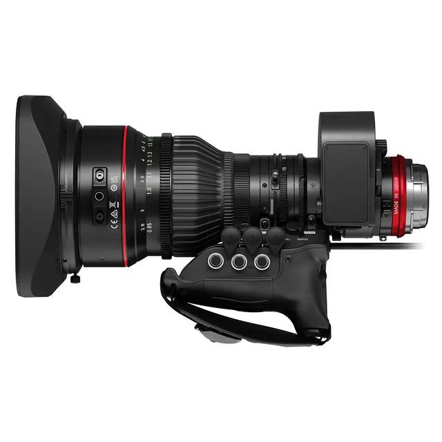 Canon CN8 CINE-SERVO 15-120mm T2.95-3.9 Cine-Zoom med 1.5 Extender. EF 