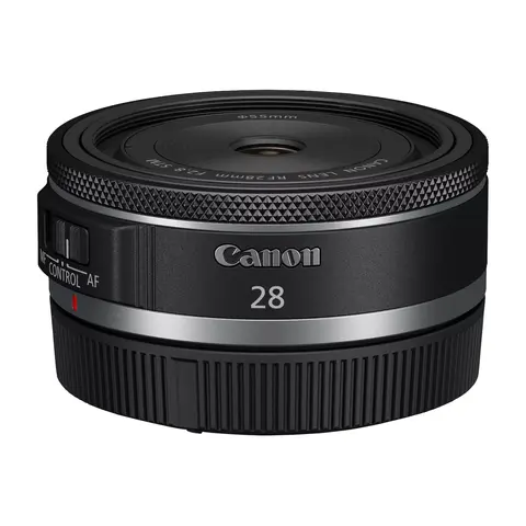 Canon RF 28mm f/2.8 STM Pancake. &#216;55mm