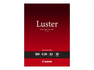 Canon LU-101 A3 photo paper Luster 20ark 260gsm 0.26mm