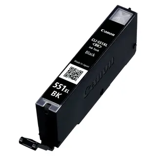 Canon Blekk CLI-551XL BL Black Sort. 11 ml. Til bl.a. Pixma iP8750