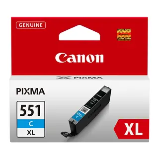 Canon Blekk CLI-551XL C Cyan Cyan. 11 ml. Til bl.a. Pixma iP8750