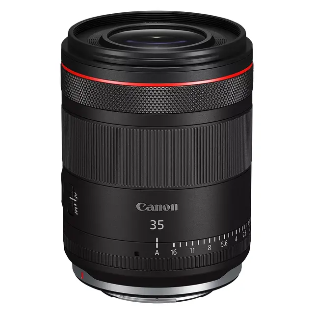 Canon RF 35mm f/1.4L VCM Fast vidvinkel med blenderinnstilling 