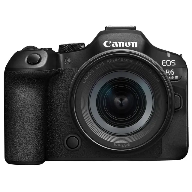Canon EOS R6 Mark III Kit Med RF 24-105mm f/4-7.1 IS STM 