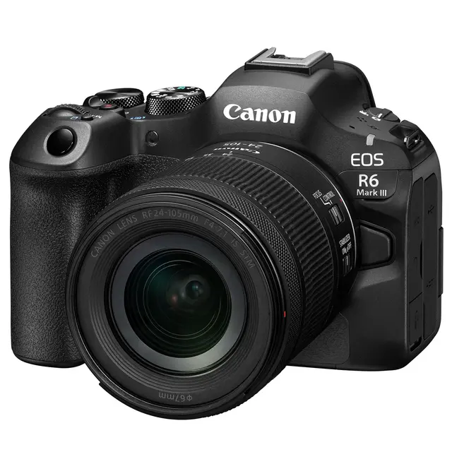 Canon EOS R6 Mark III Kit Med RF 24-105mm f/4-7.1 IS STM 