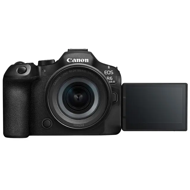 Canon EOS R6 Mark III Kit Med RF 24-105mm f/4-7.1 IS STM 