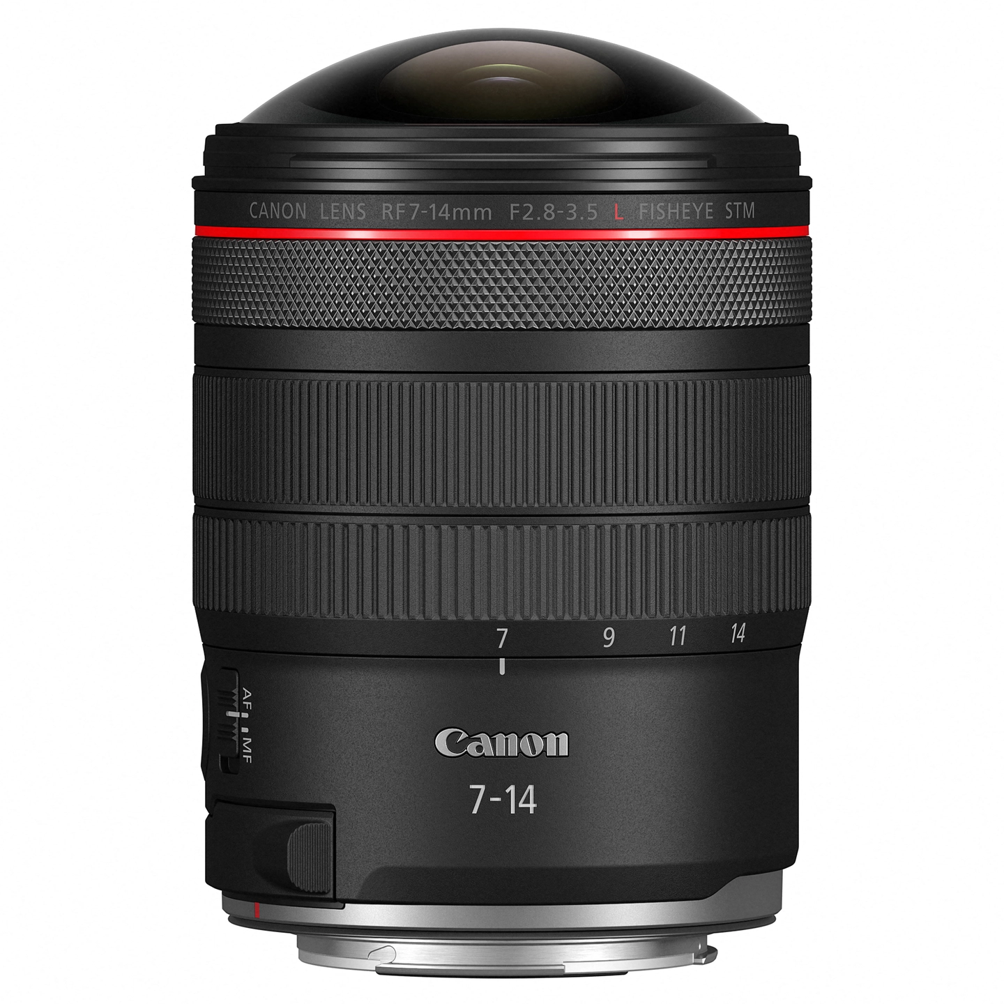 Canon RF 7-14mm f/2.8-3.5 L Fisheye STM Sirkulær Fisheye 190°