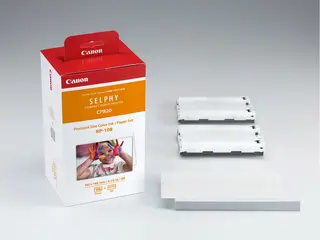 Canon RP-108 Colour Ink + Paper Set 108 ark 10X15 standard papirbilder+Blekk