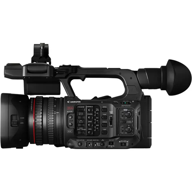 Canon XF605 UHD 4K HDR Pro Camcorder 4K UHD 1" CMOS Sensor 15x Zoom 