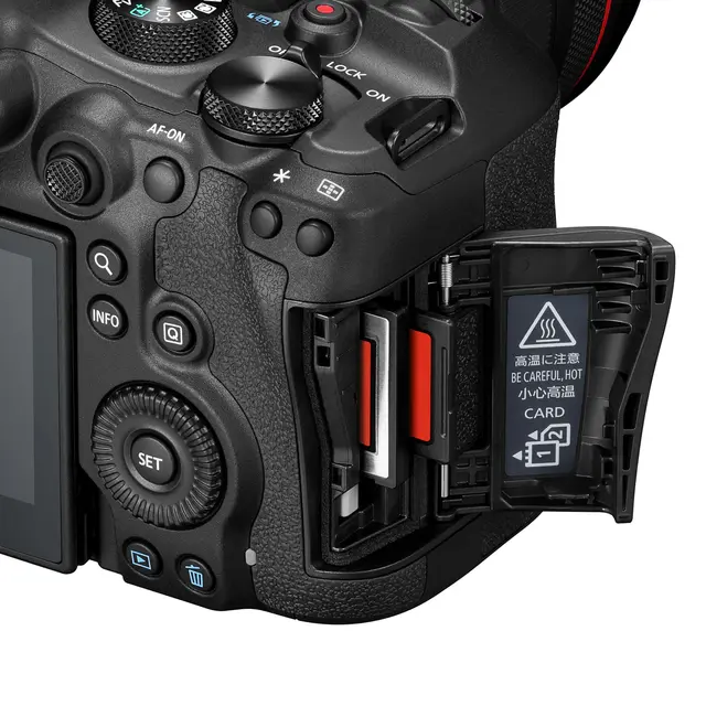 Canon EOS R6 Mark III kamerahus kit Inkl Lexar CFexpress minnekort 128GB 