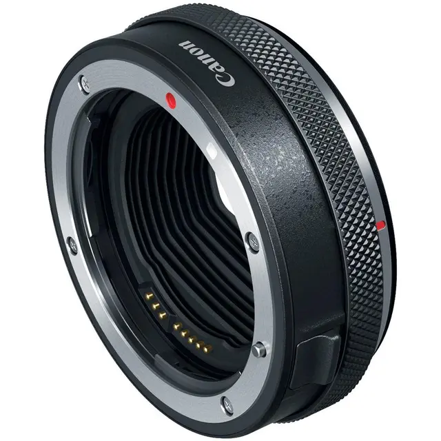 Canon EOS R5 m/ Control Ring RF-EF Kamerahus + Mount adapter RF-EF 