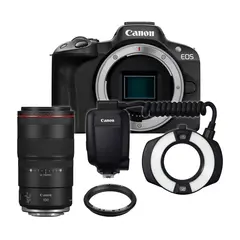 Canon Dental Fotograferingspakke II EOS R50/100mm/Ringblits14EX II/adatpter