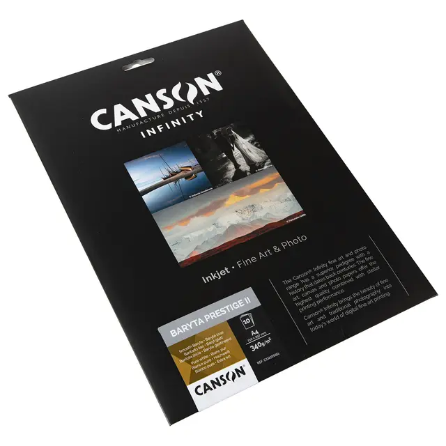Canson Baryta Prestige II A4 340g - 10 ark 