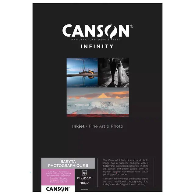Canson Rag Photographique II A2 310g - 25 ark 