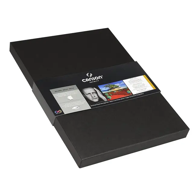Canson Archival Photo Storage box A3+ Interior size 33,7 x 48,9 x 3,5cm / 13,3 