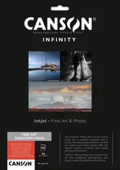 Canson Fine Art Discovery Pack A4 10 ark prøvepakke, et av hver